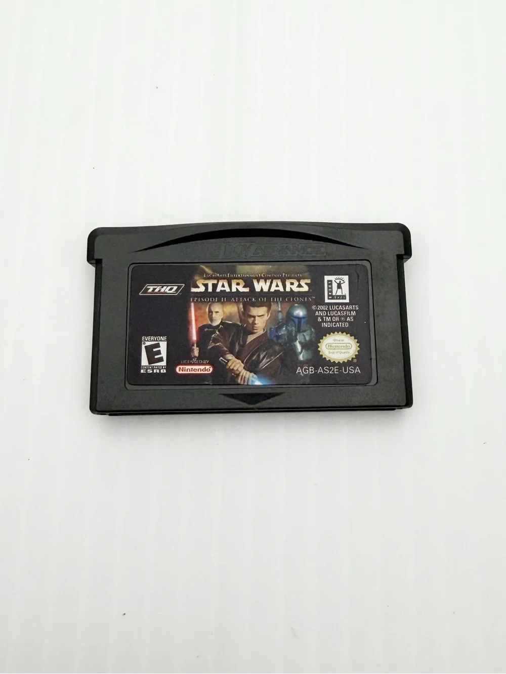 Star Wars Episode 2 Attack of the Clones Video Game for GameBoy Advance Loose